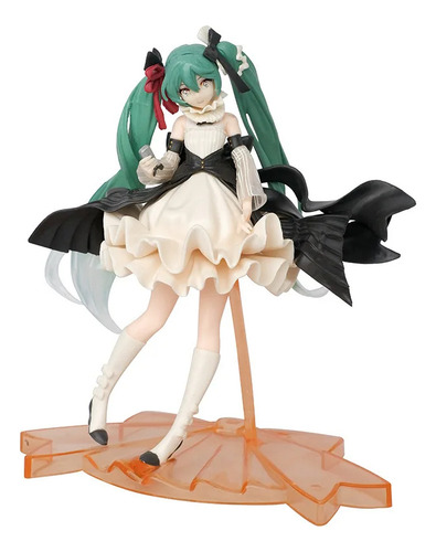 Figura Miku Hatsune Vestido Princesa Miku C Vocaloid Pvc