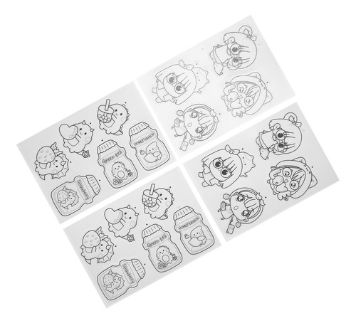 Kit De Láminas De Plástico Termorretráctiles, Láminas De Pel