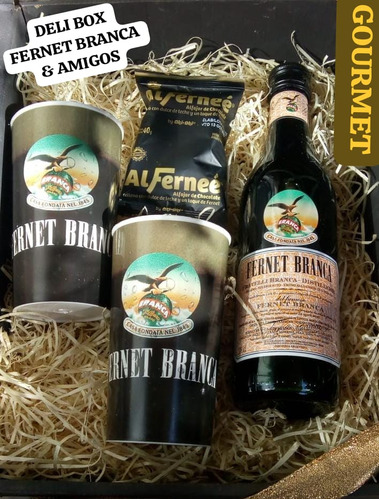 New!deli Box Argentina Fernet Branca & - mL a $256