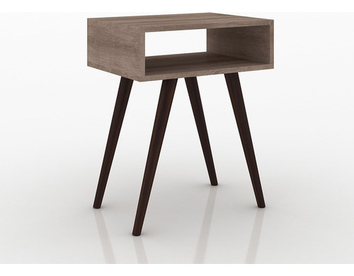 Mesa De Centro, Lateral, Buró Bertolini Rt 3025 Rustico