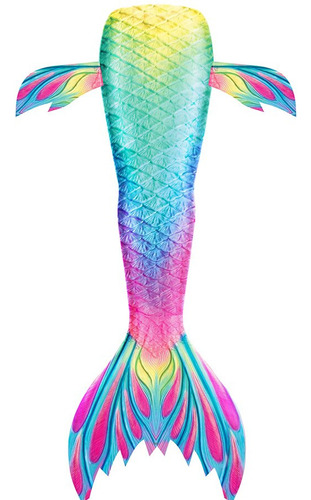 La Cola De Sirena Nadadora Para Niñas Puede Añadir Una Aleta