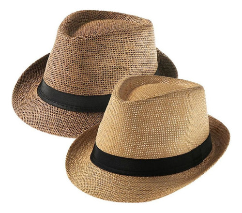 . Sombrero Estilo Jazz, De Paja, Estilo Panameño, For El .