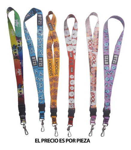 Lanyard Porta Credencial Gafete Joker Batman Dragon Ball