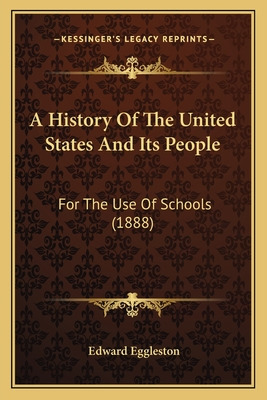 Libro A History Of The United States And Its People: For ...