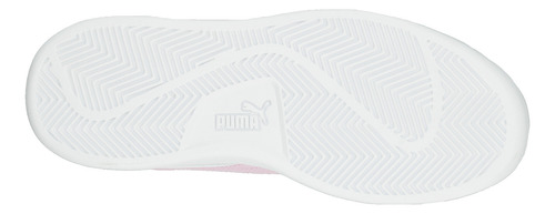 Tenis Puma Smash 3.0 L Jr Blanco Para Niña Colores Pastel Comodos Versatiles Original De Moda Ligero