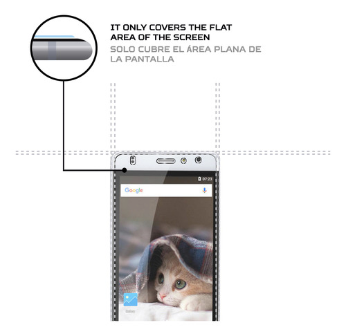 Protector Mica Pantalla Para Timmy M50