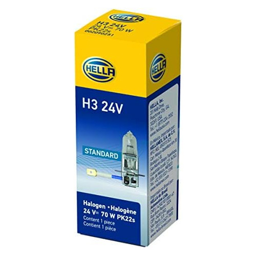 Bombilla Halógena Estándar H3 24v, 70w