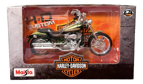 Motos A Escala 1:18 Harley Davidson Serie 35 Surtidas