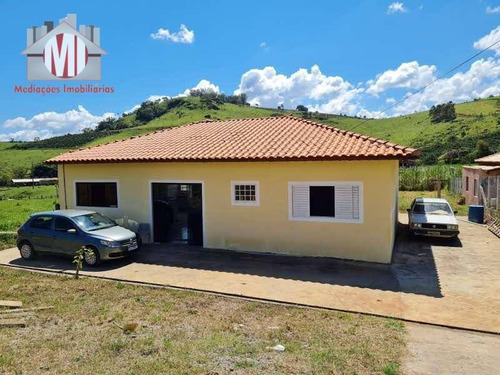 Imagem 1 de 30 de Ótima Chácara Com 3 Dormitórios, Bem Localizada, Próximo A Pontos Turísticos, À Venda, 992 M² Por R$ 330.000 - Rural - Socorro/sp - Ch0922