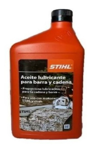 Aceite Lubricante Para Barra Y Cadena  Stihl 946 Ml