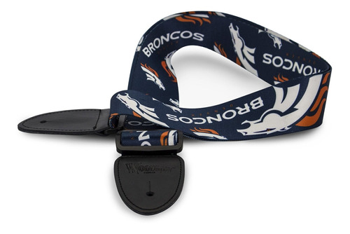 Guitarra Woodrow Boveda Deportiva Nfl Denver Bronco Para