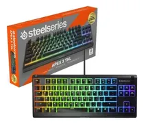 Comprar Teclado Gamer Steelseries Apex 3 Tkl Rgb Ip32 Resistent Agua