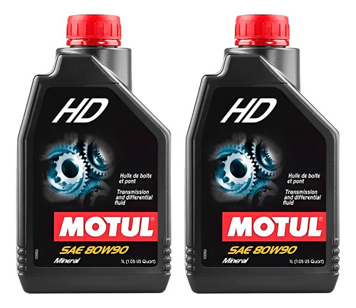 Motul 80w90 Hd Diferencial Traseiro Fusion E Edge Awd 2l