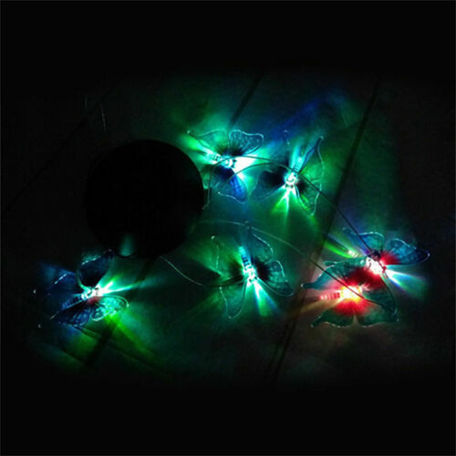 Campanillas De Viento B Night Lights Alimentadas Por Led Par