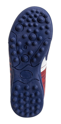 Imagen 5 de 6 de Botines Topper Kaiser Rojo De Fútbol Unisex Para Niños