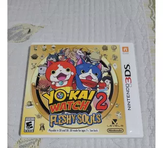 Yo-kai Watch 2 Fleshy Souls 3ds Usado Americano 3ds