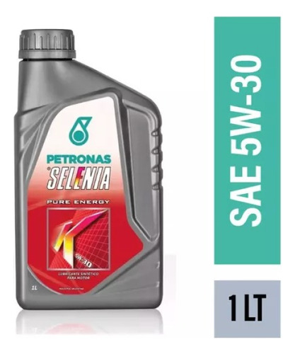 Aceite Selenia K Pure Energy 5w30 100% Sintético 1l Caja X10