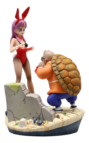 Figura Maestro Roshi & Bulma Conejita Dragon Ball Anime