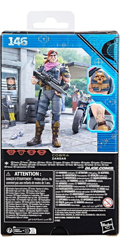 G.i. Joe Classified Series #146 Dreadnok Zandar