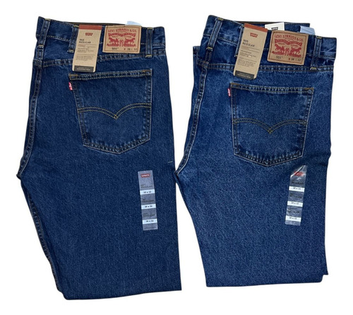 Paquete 2 Pantalones Levis 38x32 505 Regular