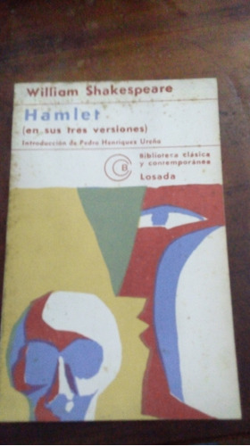 Libro  Hamlet En Sus Tres Versiones