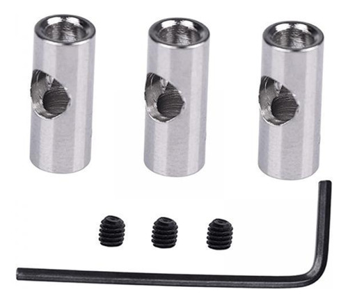 3 X 2-4pack 3pcs Metal 3,17 Mm A 5 Mm Eje De Motor 3 Piezas