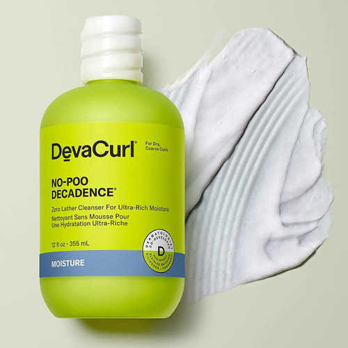 Limpiador Devacurl No-poo Decadence Zero Leather 350 Ml