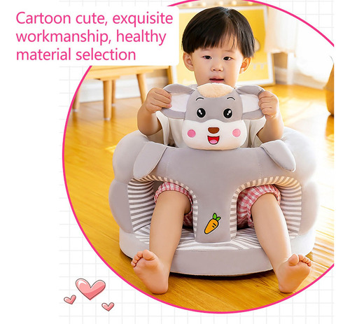 Asiento Para Sentarse, Sofá De Felpa Para Bebés, Soporte Par