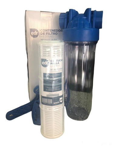 Filtros Para Agua Contenedor+filtro Malla Lavable 1 X 1 Edr