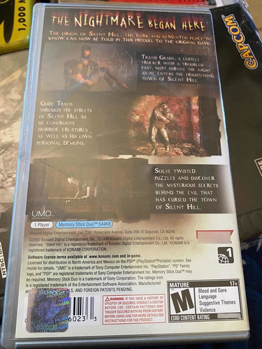 Silent Hill Origins Psp (Usado)