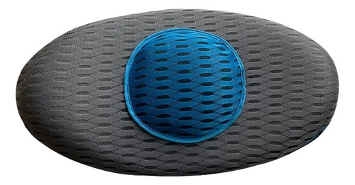 Almohada De Apoyo Ergonómica Lumbar Y Espalda Alivia Dolor Color Gris