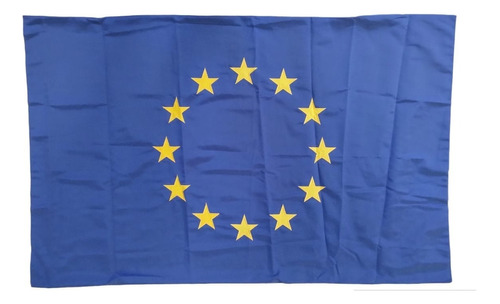 Bandera Ceremonia Unión Europea 