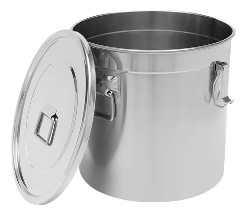 Cubo De Acero Inoxidable, Tarro De Almacenamiento 6 Litros