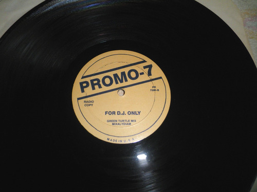 Disco Mix Vinyl 12'' Importado Promo 7 - For Dj's Only 1989