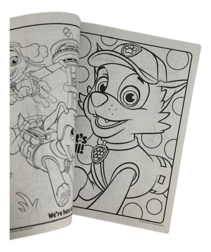 Libro Para Colorear Paw Patrol