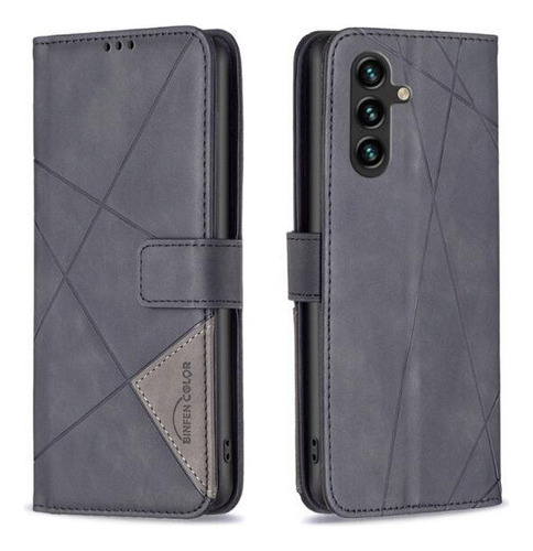 Funda Con Textura De Rombo Para Samsung Galaxy A55 2024