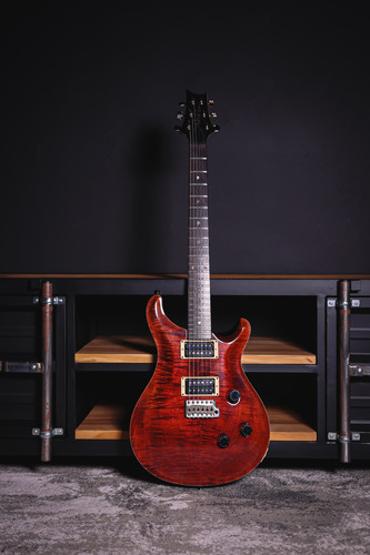 Guitarra Prs Ce 24 Bolt-on Maple Top Scarlet Red - Usa 1998 Destro Vermelho Rosewood (Usado)