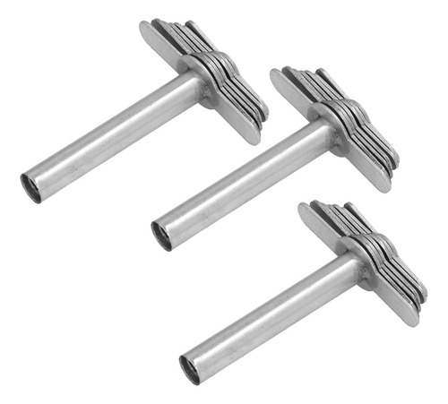 Juego De 3 Tapones De Goma Manuales De Acero Inoxidable Para