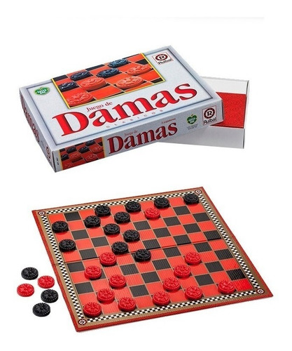 Imagen 2 de 3 de Juego de mesa Damas Green box Ruibal 2051