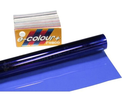 Rollo Filtro Rosco E-colour #201 Full Ct Blue · 762x122cm