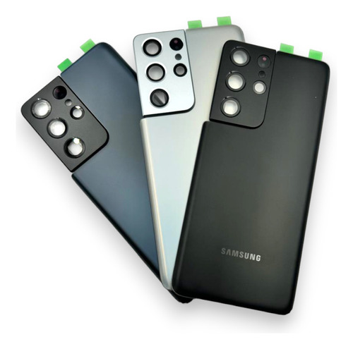 Tapa Trasera Para Samsung Galaxy S21 Ultra + Lente Camara 