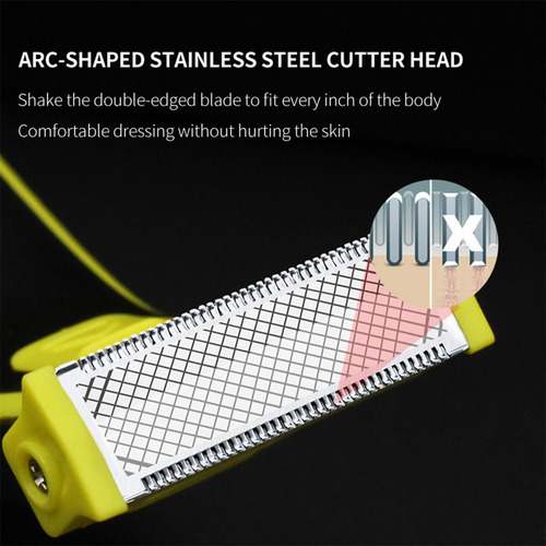 Full Body Washed Wet And Dry Shaver, Men's Electric Shaver
