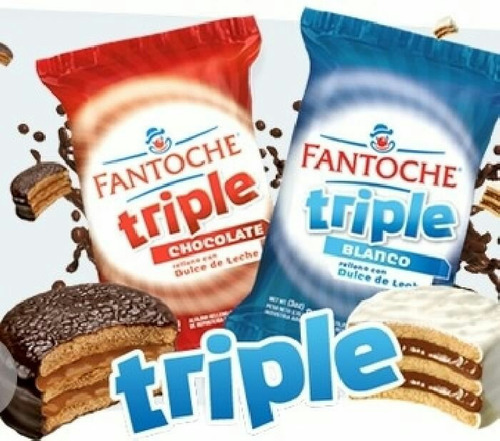 Alfajor Fantoche Triple- Distribuidora San Martín