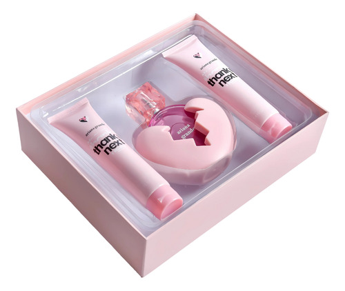 Ariana Grande Thank U Next Set 3pz Mujer Edp 100ml