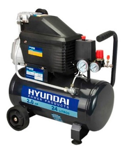 Compresor de aire Hyundai Hyac24d/24L 2hp Hyac24d-1 - 110 v