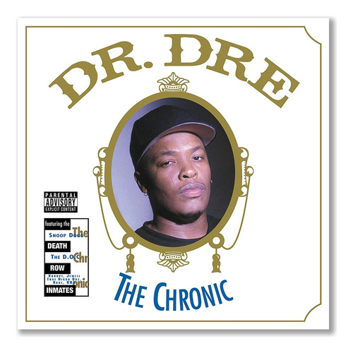 Cuadro Álbum The Chronic Dr Dre Portada Música 40 Cm