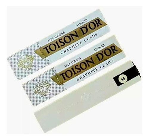 3 Estojos Grafite Mina 2,5 mm Koh I Noor Toison Door 3b 4b 5b