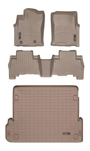 Tapete Termoformado Weathertech Toyota Prado Beige