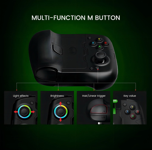 Gamesir X4 Ailerion Bluetooth Rgb Xbox Game Pass 1 Mes