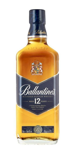 Pack De 6 Whisky Ballantines Blend 12 Años 750 Ml